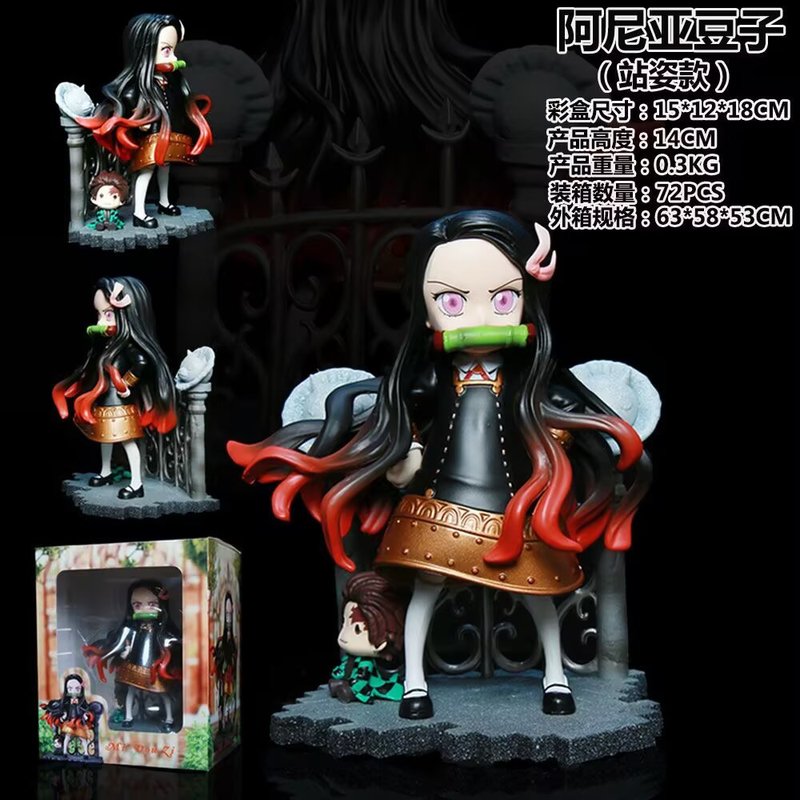 Model Kit Nezuko - Mini Figurka Demon Slayer Nezuko Cos