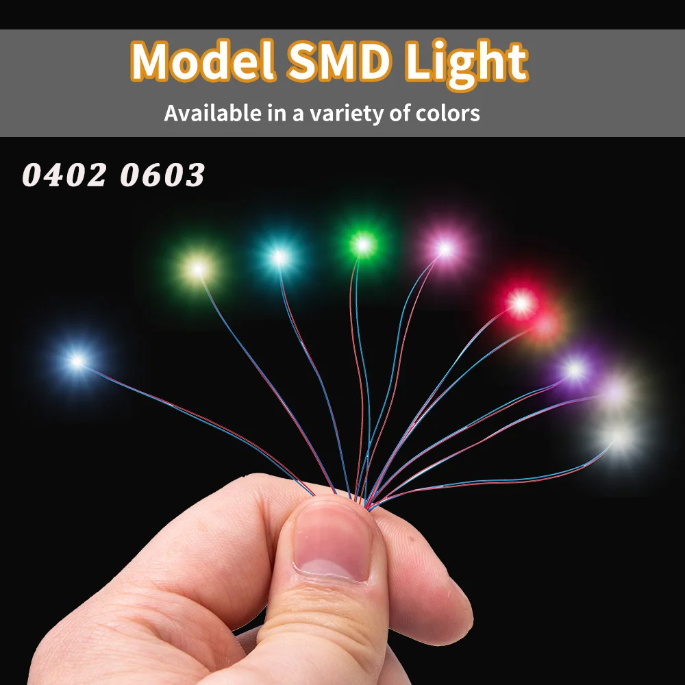 Model Kit Locomotive - 5 SZT. 3V LED 0402 0603