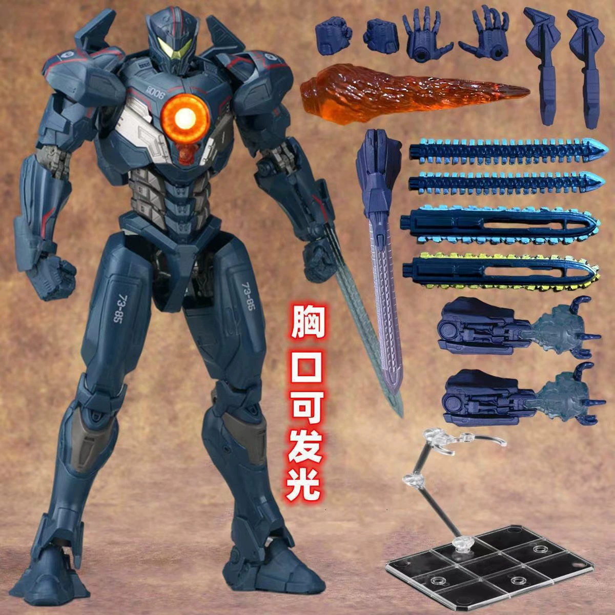 Model Kit Godzilla - Figurka akcji Neca Pacific Rim 2