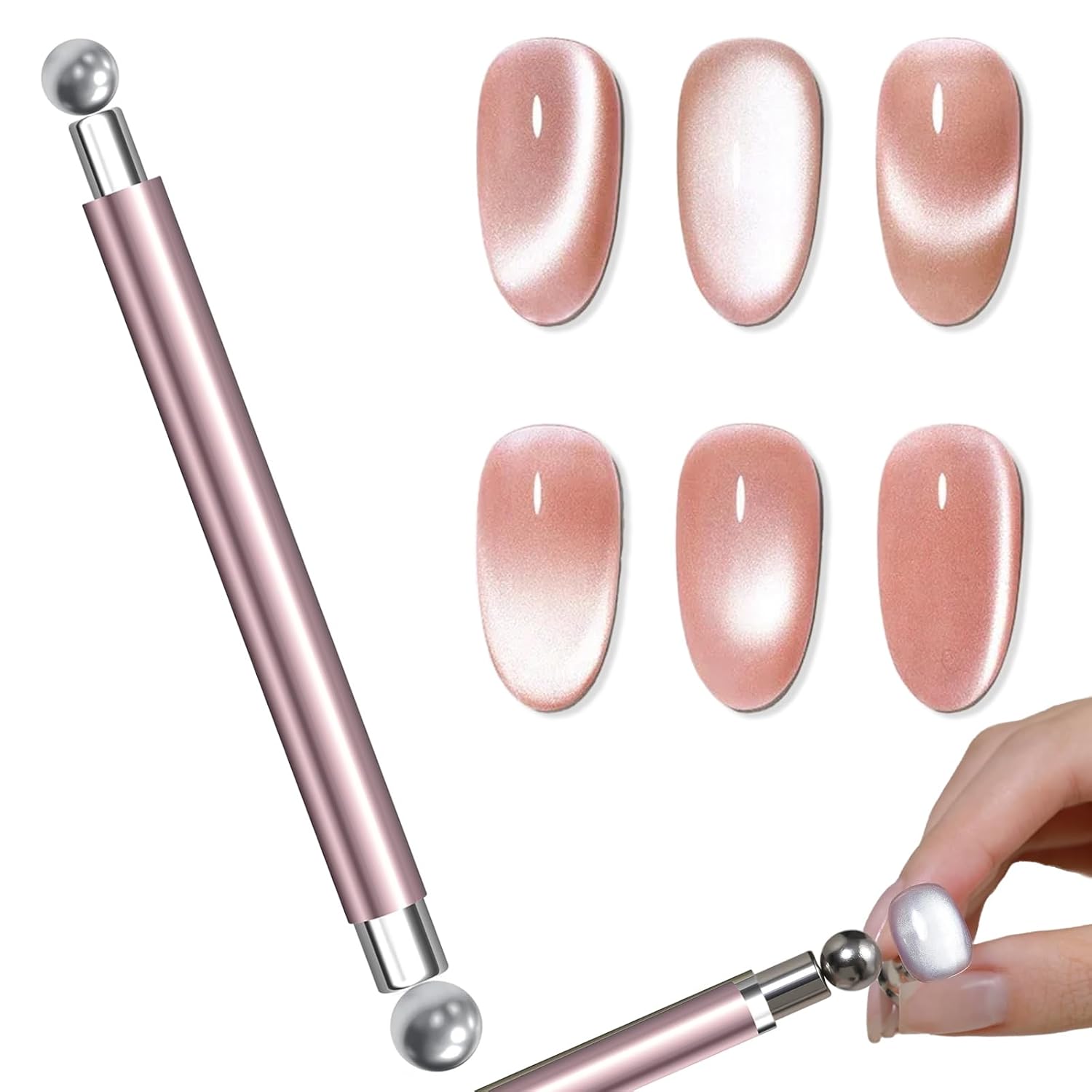 Sanding Stick Set - Zestaw do efektu kociego oka: magnetyczna