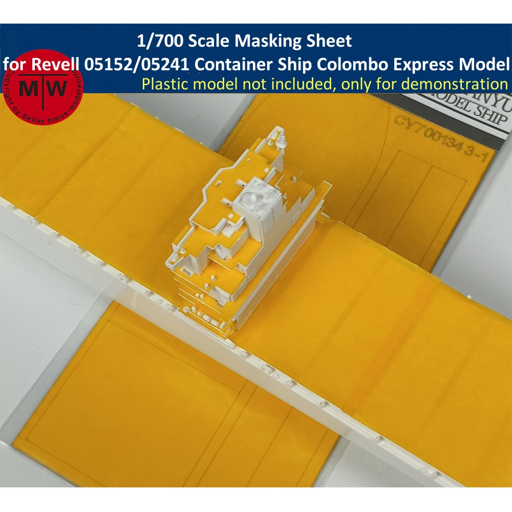 Model Kit Revell - Arkusz maskujący w skali 1/700 do