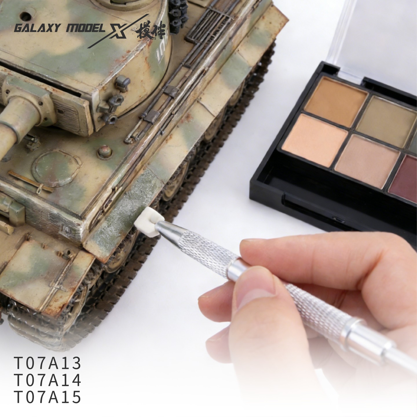 Weathering Model Kit - Zestaw gąbek do efektów postarzenia modeli,