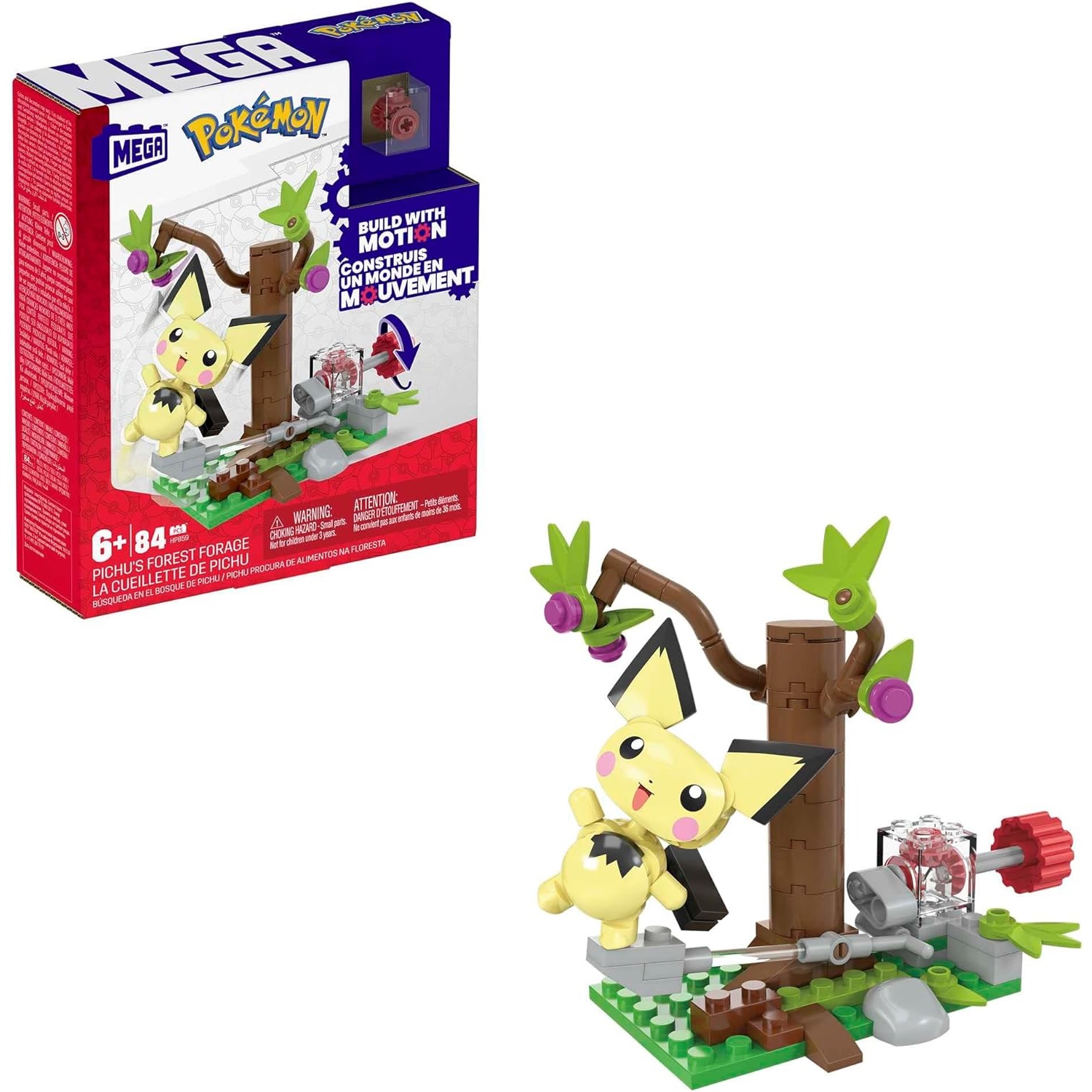 Model Kit Quick Pokemon - Mega Pokemon Quest w Lesie Pichu