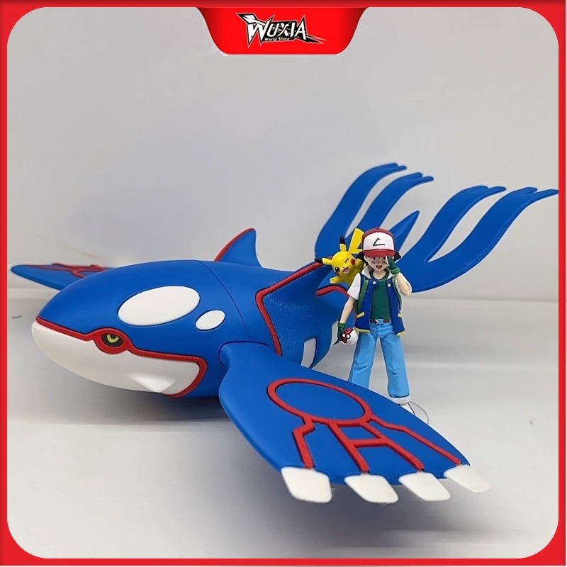 Model Kit Rayquaza - 21cm Nowa Figurka Pokemon Kyogre Gadżety