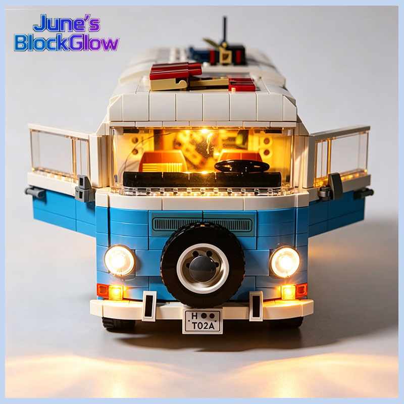 Model Kit Volkswagen - Zestaw oświetlenia LED do LEGO Volkswagen