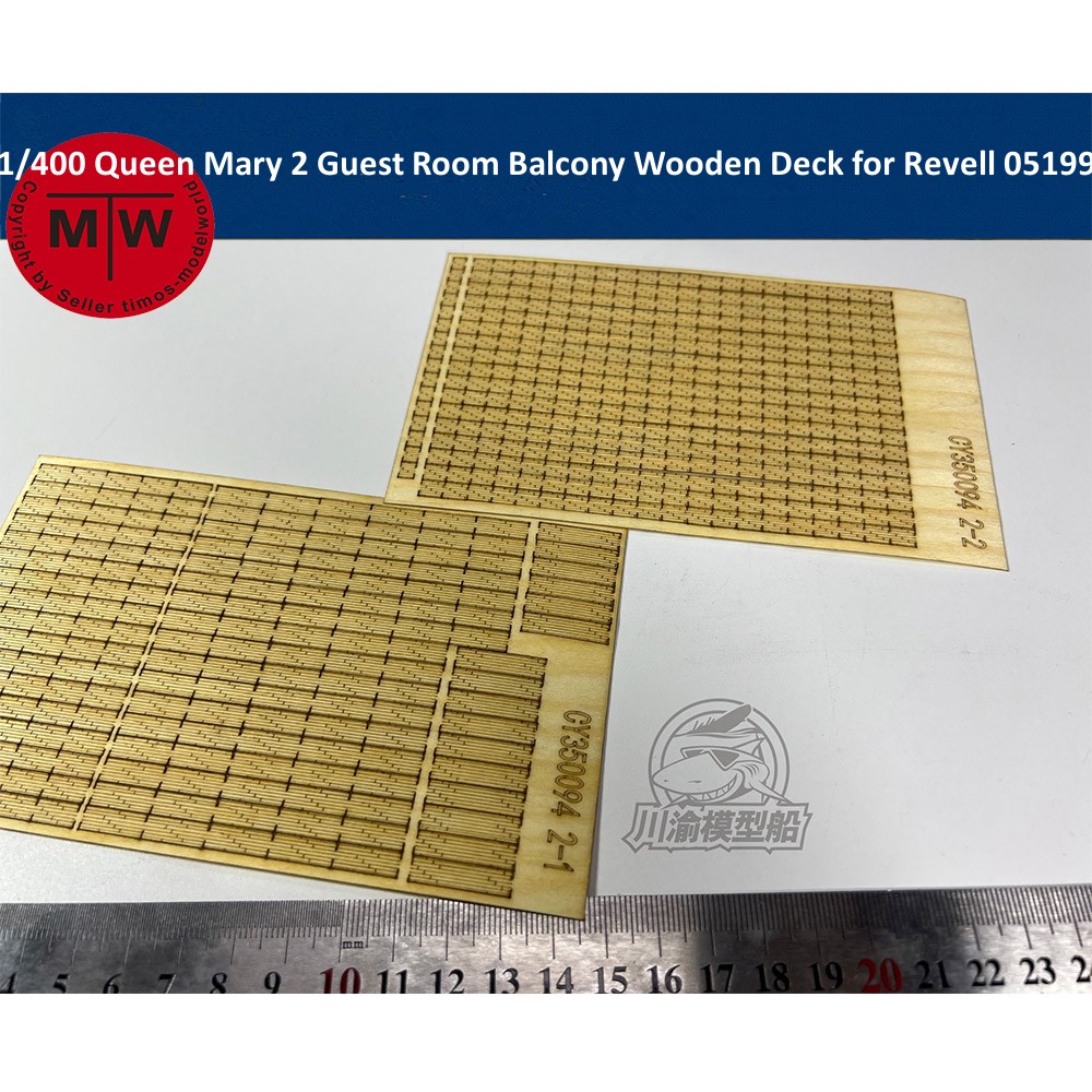 Model Kit Revell - 1/400 skala Queen Mary 2 pokój