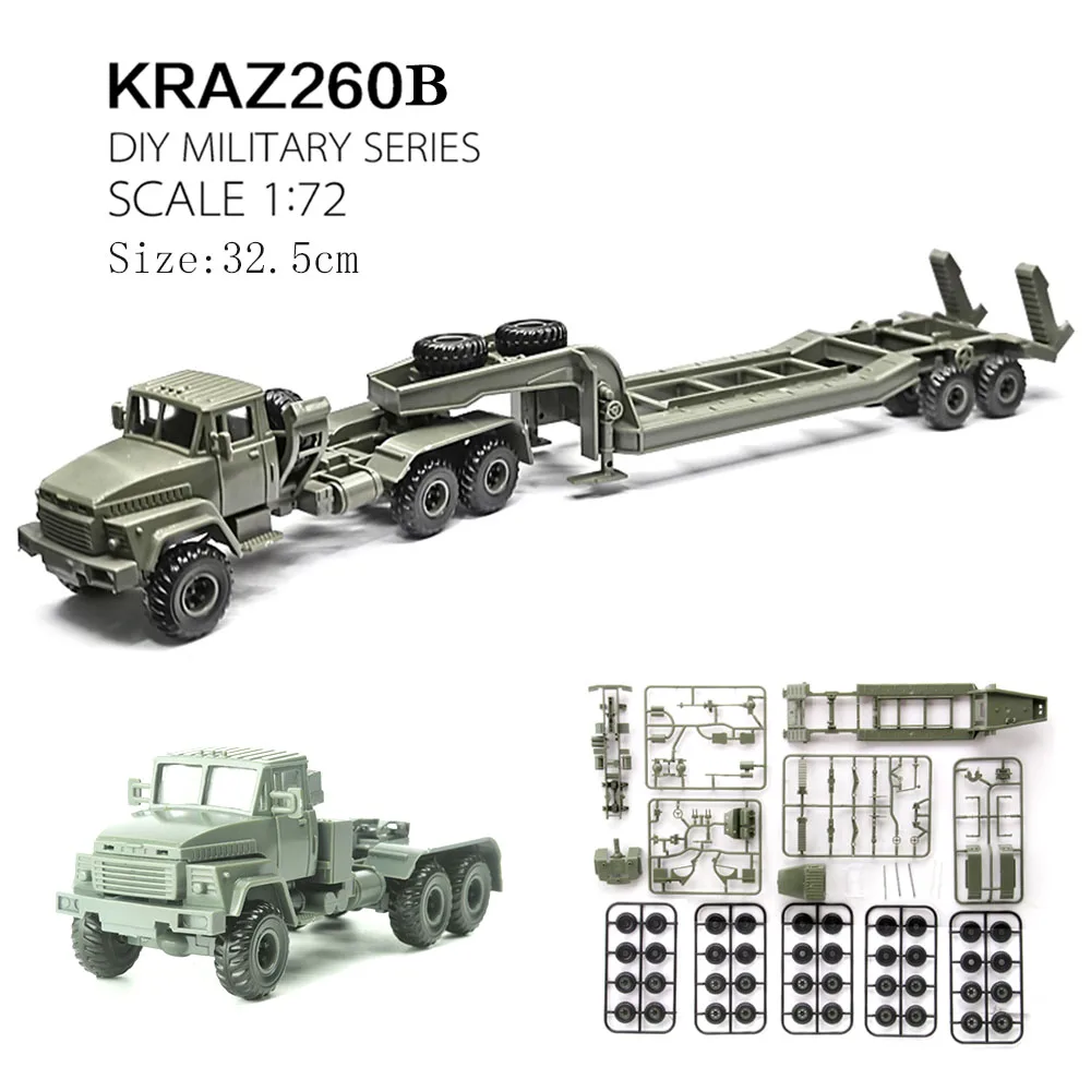 1/72 Ukraina KRAZ260B Siodłowy – Model Kit Ukraine recenzja i cena