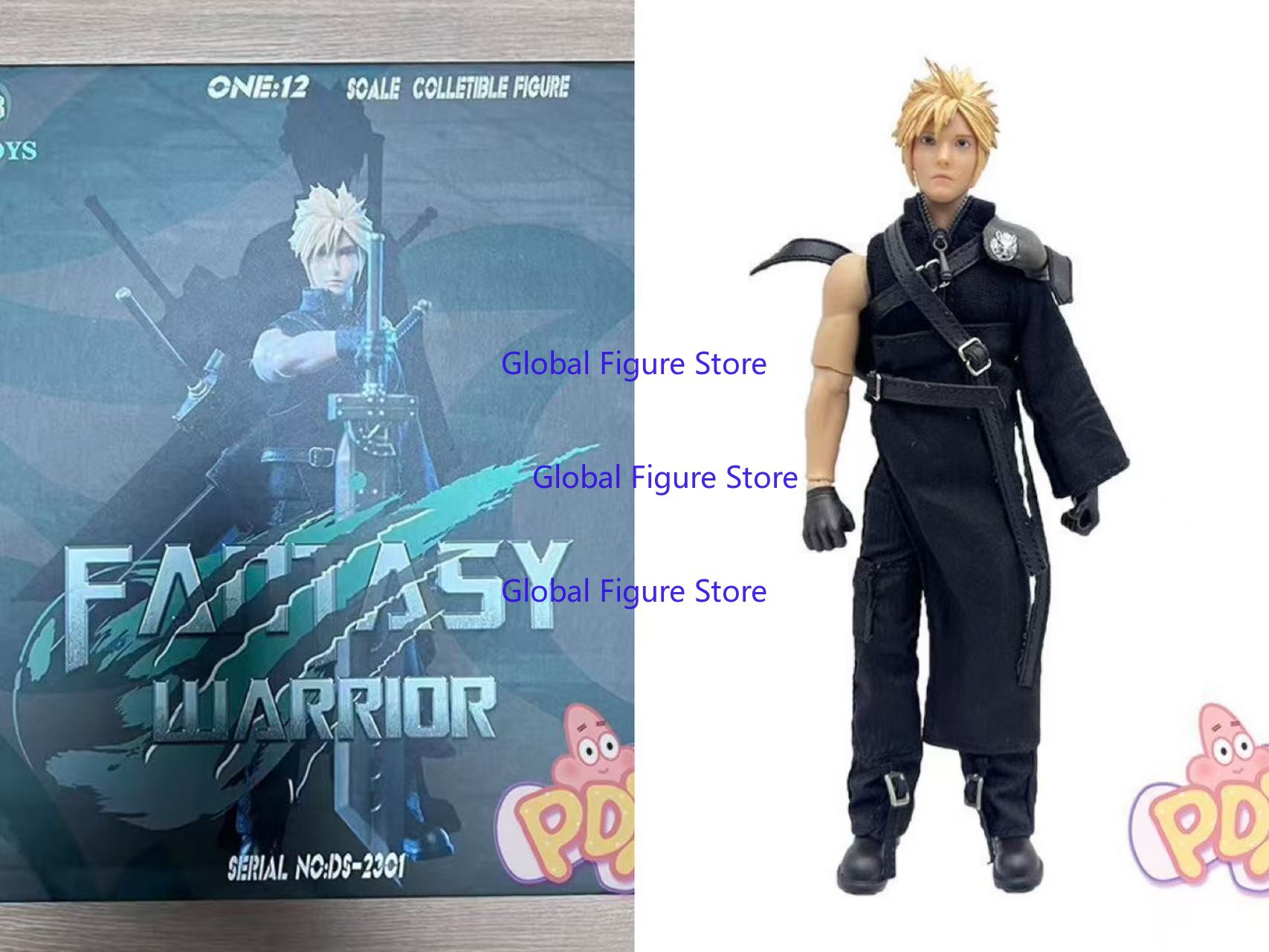 Figurka akcji DSTOYS 1/12 Clou – Model Kit Final Fantasy recenzja i cena