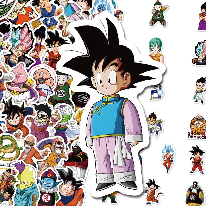 60 szt. naklejek Anime Dragon  – Model Kit Dragon Ball recenzja i cena