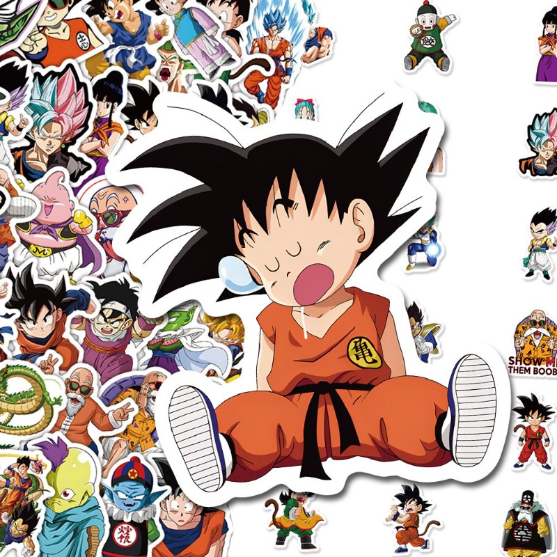 60 szt. naklejek Anime Dragon  – Model Kit Dragon Ball recenzja i cena