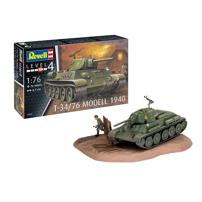 Revell 03294 1/76 Radziecki cz – Model Kit Revell recenzja i cena