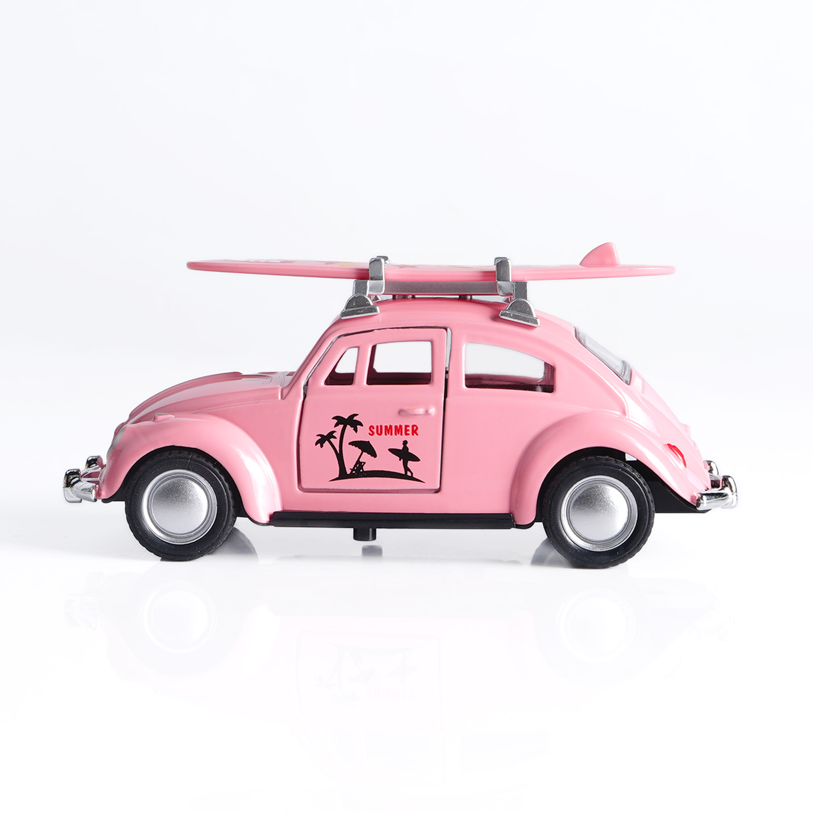 1:36 Różowy Volkswagen Beetle  – Model Kit Volkswagen recenzja i cena