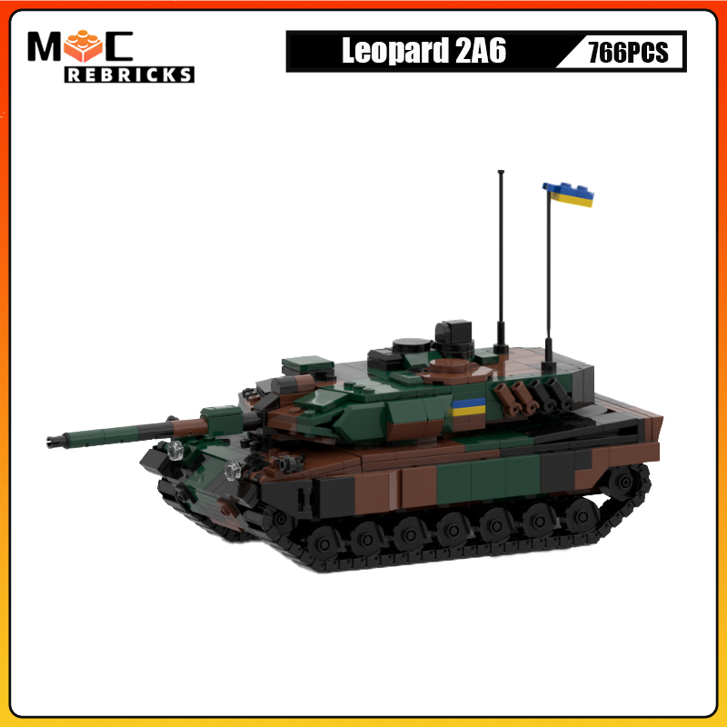Model Wojskowy Armii Leopard 2 – Model Kit Ukraine recenzja i cena