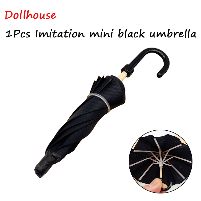 Miniaturowy czarny parasol do  – Model Kit Vintage recenzja i cena