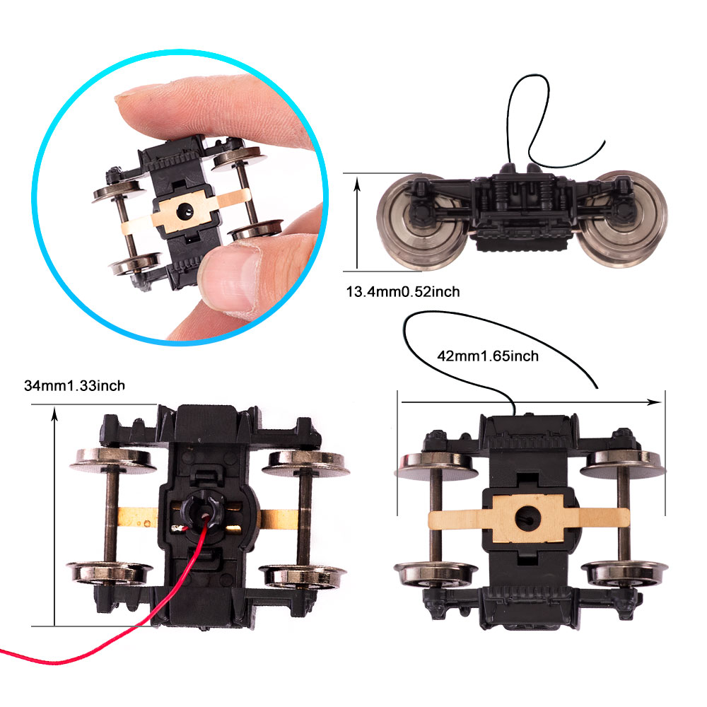 1:87 HO Skala Pociąg kolejowy  – Model Kit Locomotive recenzja i cena