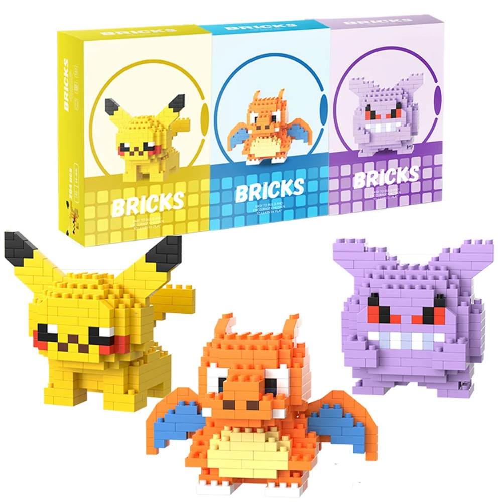 Klocki Mikro Pokemon Pikachu D – Model Kit Lego recenzja i cena