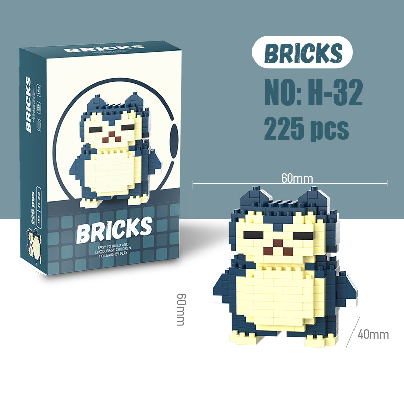 Klocki Mikro Pokemon Pikachu D – Model Kit Lego recenzja i cena