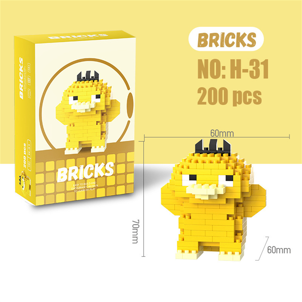 Klocki Mikro Pokemon Pikachu D – Model Kit Lego recenzja i cena