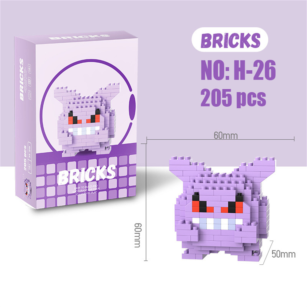 Klocki Mikro Pokemon Pikachu D – Model Kit Lego recenzja i cena