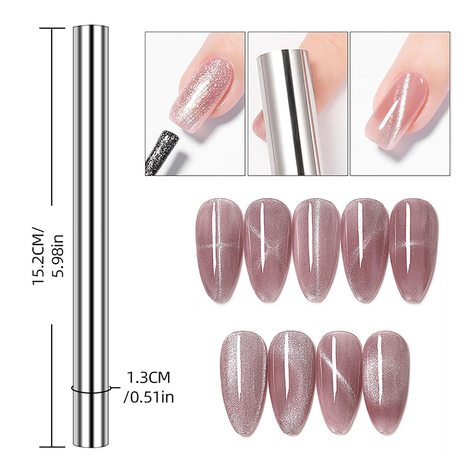 10 szt. Magnesów do efektu koc – Sanding Stick Set recenzja i cena