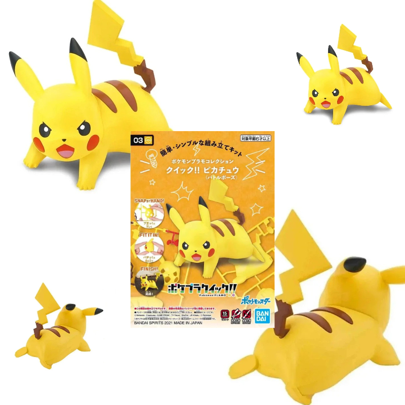 Zestaw figurek Pokemon Bandai  – Model Kit Quick Pokemon recenzja i cena