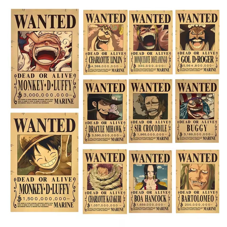 Anime One Piece Plakaty z list – Model Kit Vintage recenzja i cena