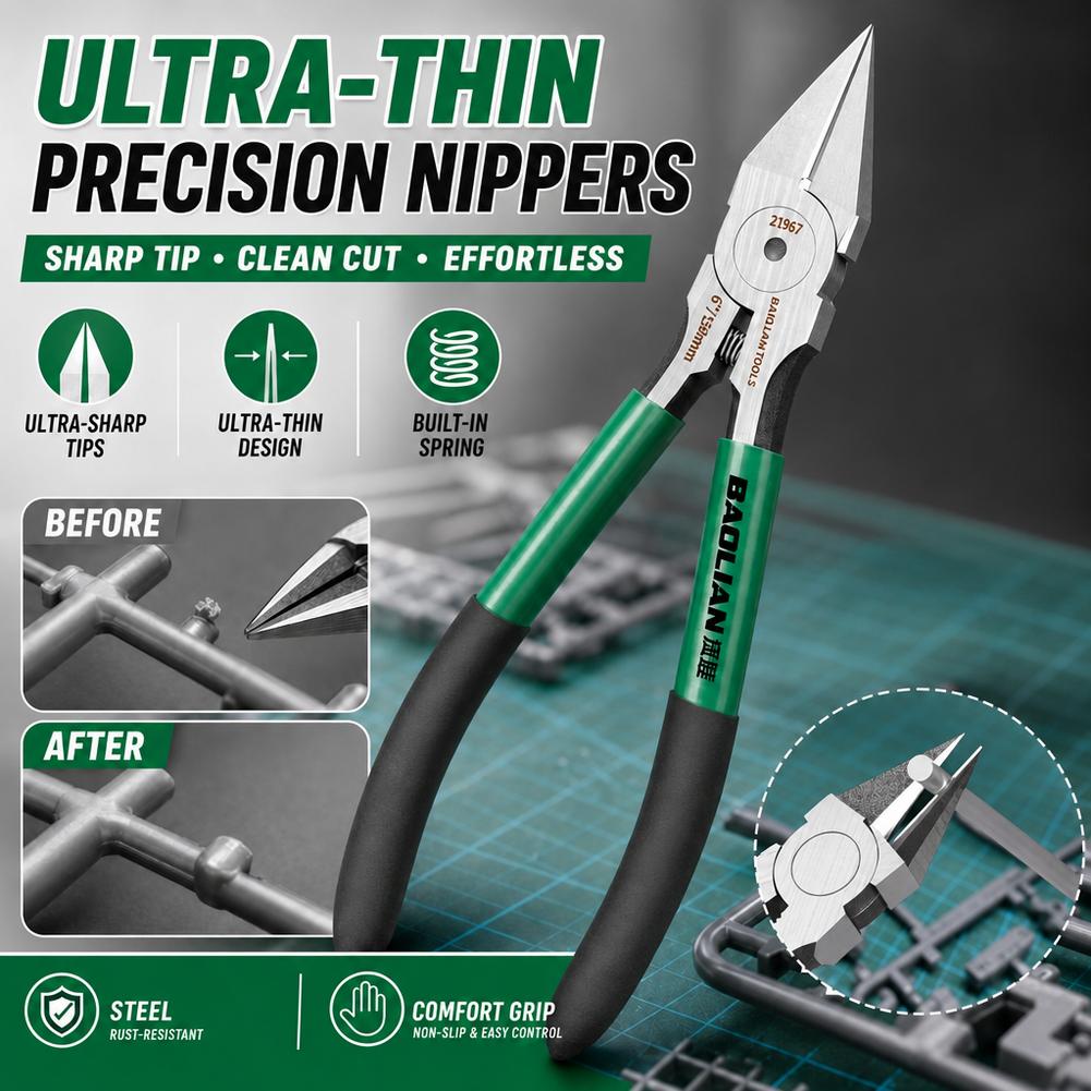 Ultra-ostrych szczypiec tnącyc – Model Kit Nippers recenzja i cena
