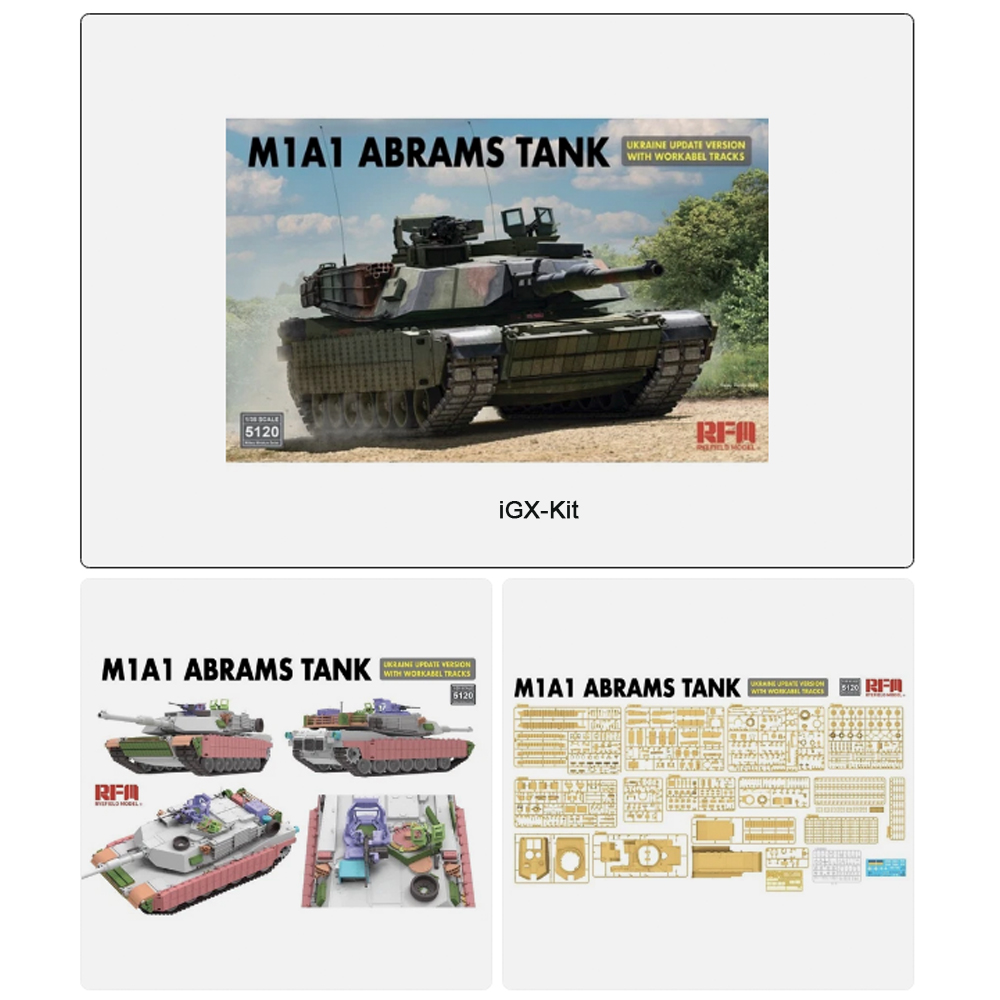 Rye Field 5120 Skala 1:35 M1A1 – Model Kit Ukraine recenzja i cena