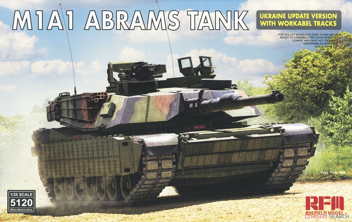 Rye Field 5120 Skala 1:35 M1A1 – Model Kit Ukraine recenzja i cena